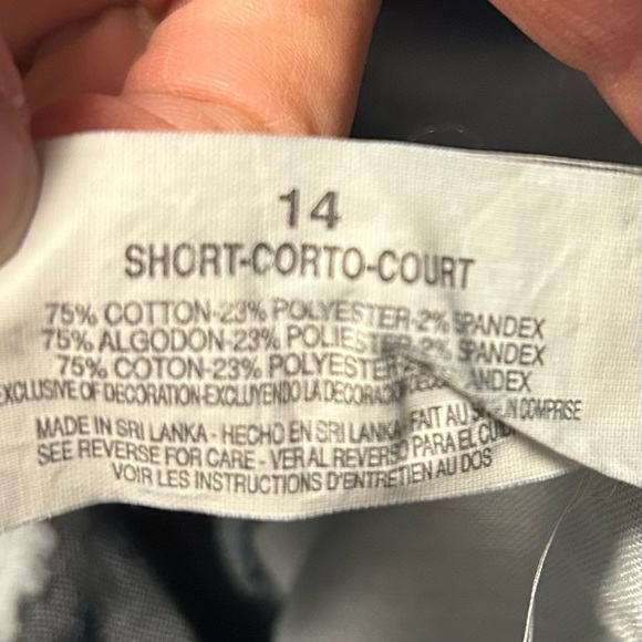 Gloria Vanderbilt Amanda high rise straight jeans sz 14 short 009 - Picture 3 of 3